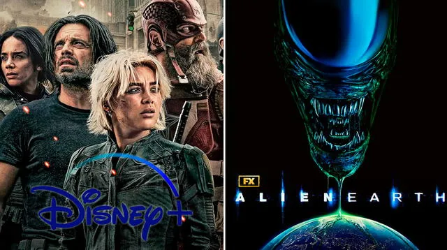 'Thunderbolts*' y 'Alien: earth' llegarán a la plataforma de Disney Plus en el mes de agosto. Foto: Disney Plus 'Thunderbolts*' y 'Alien: earth' llegarán a la plataforma de Disney Plus en el mes de agosto. Foto: Disney Plus