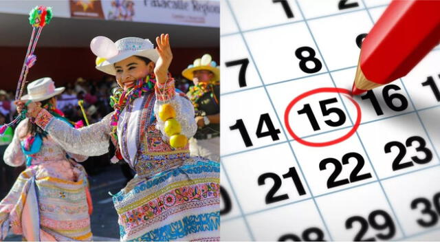 A través del artículo 8° de la Ley N° 24875 y 24704 , se ha confirmado que este viernes 15 de agosto será feriado excepcional en dos importantes ciudades del país. A través del artículo 8° de la Ley N° 24875 y 24704 , se ha confirmado que este viernes 15 de agosto será feriado excepcional en dos importantes ciudades del país.