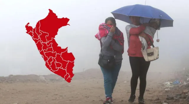 Declaran ALERTA ROJA por fenómeno peligroso que pondrá en riesgo a 14 regiones del Perú: esto ocurrirá, según Senamhi Declaran ALERTA ROJA por fenómeno peligroso que pondrá en riesgo a 14 regiones del Perú: esto ocurrirá, según Senamhi
