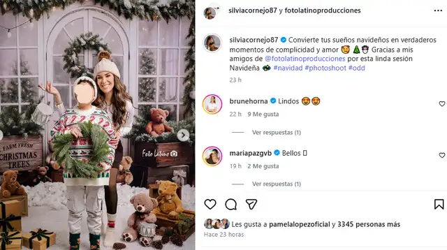 <em>Silvia Cornejo se luce en sesión de fotos con su hijo sin su esposo. Captura: Instagram</em> <em>Silvia Cornejo se luce en sesión de fotos con su hijo sin su esposo. Captura: Instagram</em>