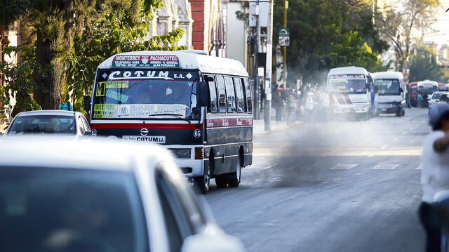  Peligro. El monóxido de carbono es un gas altamente contaminante. Foto: La República/Rodrigo Talavera 