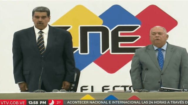 Nicolás Maduro fue reelegido como presidente de Venezuela por tercera vez. Foto: Captura de pantalla 