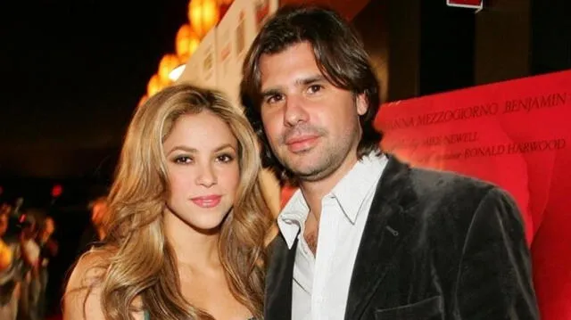 Shakira y Antonio de la Rúa cuando eran pareja.  