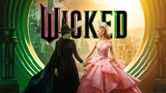 La película 'Wicked' tiene las actuaciones de Ariana Grande y Cynthia Erivo.  