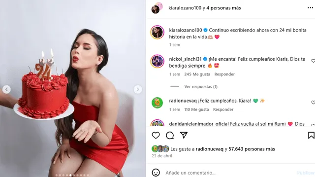 Kiara Lozano revela que sí invitó a compañeras de Corazón Serrano a su cumpleaños Kiara Lozano revela que sí invitó a compañeras de Corazón Serrano a su cumpleaños