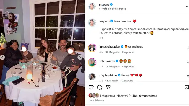 Natalie Vértiz se luce con su familia y la nana de sus hijos. Natalie Vértiz se luce con su familia y la nana de sus hijos.
