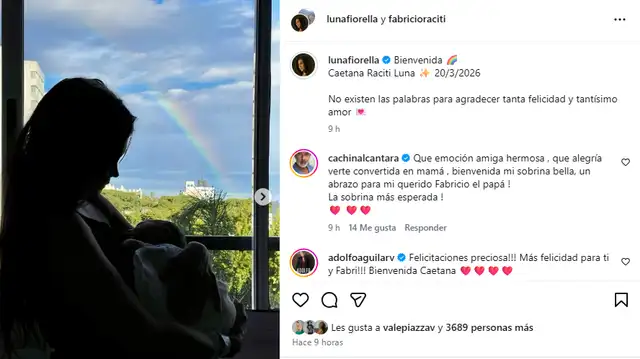 Actriz Fiorella Luna anuncia muy emocionada que ya es madre. Actriz Fiorella Luna anuncia muy emocionada que ya es madre.