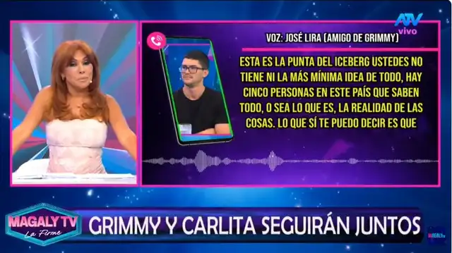 ¡PARA NO CREERLO! Amigo de Grimmy CONFIESA que Carla Campos Salazar y él SEGUIRÁN viéndose: “Van a continuar con su relación”