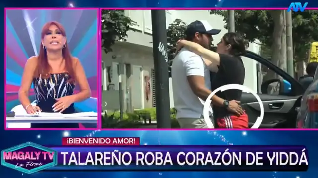 Yiddá Eslava y su nueva pareja se lucen cariñosos en la calle.