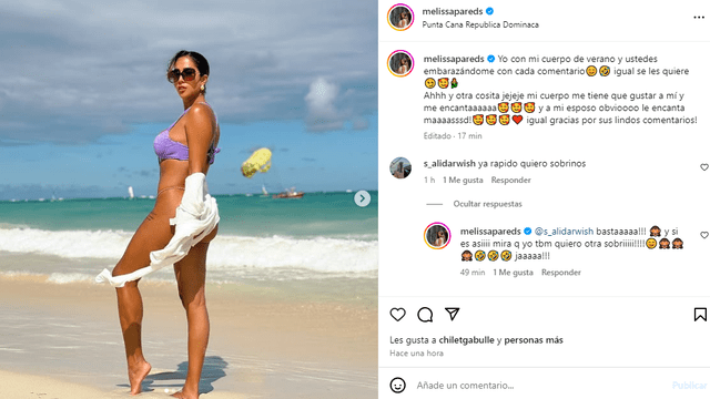 <em>Melissa Paredes comparte fuerte mensaje tras rumores. Captura: Instagram</em>   