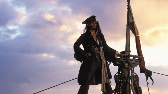  Johnny Depp interpretó al capitán Jack Sparrow. Foto: Disney   