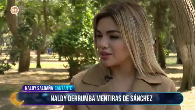 Naldy Saldaña DESMIENTE romance con César Sánchez y lanza CONTUNDENTE respuesta: “Es totalmente falso”