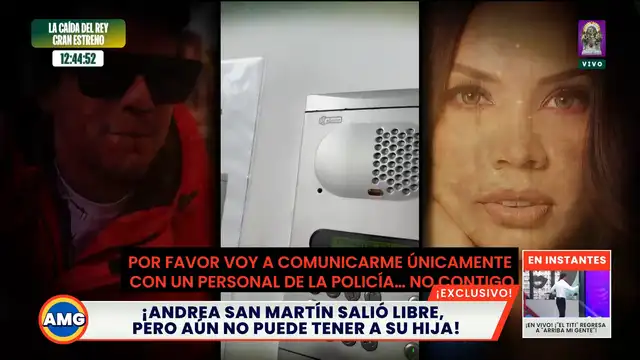 Exponen polémica llamada entre Andrea San Martín y Juan Víctor Sánchez tras ser liberada y él se manda