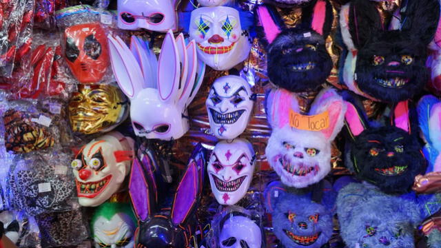 Máscaras de Halloween