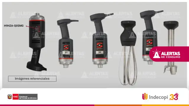 ¿Cuál es la marca y modelo de licuadoras con riesgo de descarga eléctrica? Indecopi responde.  
