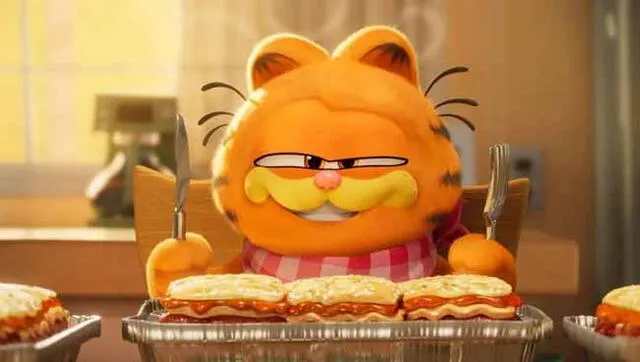 'Garfield: fuera de casa' es la nueva película del famoso gato amante de la lasagna