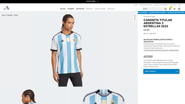 Sitio oficial de Adidas - Argentina   