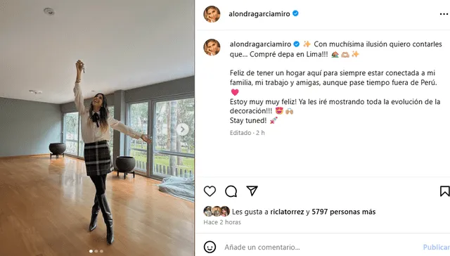 Alondra García Miró se compró lujoso departamento Alondra García Miró se compró lujoso departamento