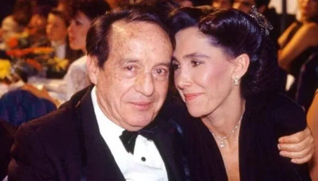 Roberto Gómez Bolaños y Florinda Meza. 