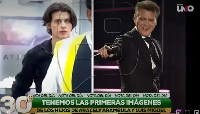 hijo mayor de Luis Miguel y Aracely Arámbula