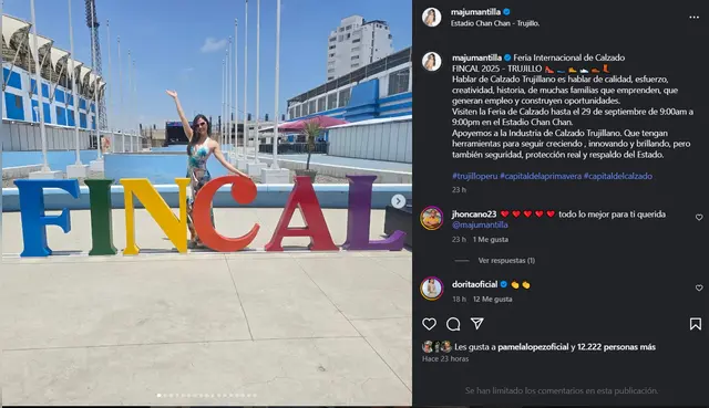 Maju Mantilla viaja a Trujillo en medio de polémica con Gustavo Salcedo y Christian Rodríguez Maju Mantilla viaja a Trujillo en medio de polémica con Gustavo Salcedo y Christian Rodríguez