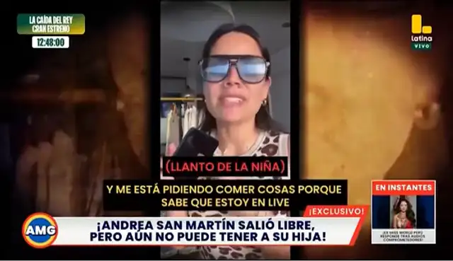 Exponen impactante video de Andrea San Martín regañando a su hija poco antes de denuncia y menor llora