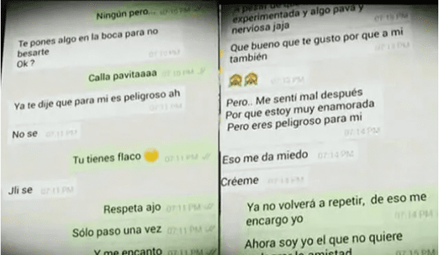 Chats entre Yahaira Plascencia y Jerson Reyes