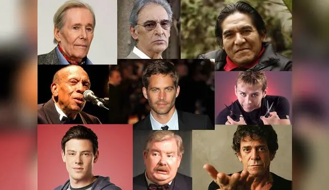 Hollywood y Chollywood perdieron grandes luminarias el 2013 Hollywood y Chollywood perdieron grandes luminarias el 2013