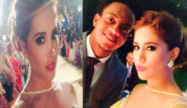 Melissa Paredes y André Carrillo. Melissa Paredes y André Carrillo.