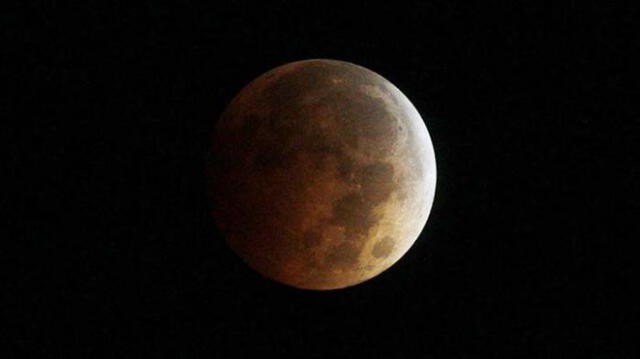 Luna de sangre.