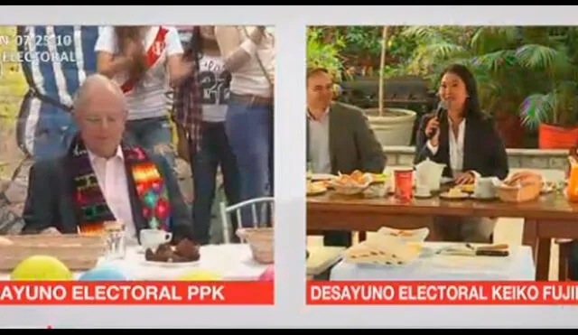 Candidatos realizaron el tradicional desayuno electoral