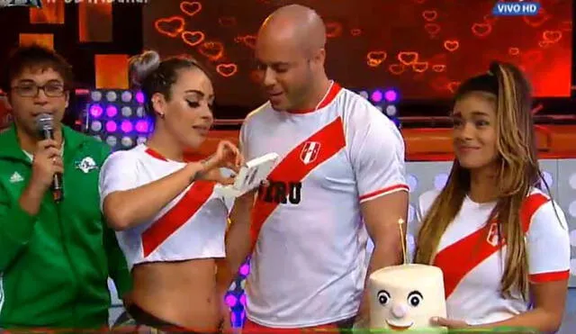 Shirley Arica y Dorita Orbegoso se disputan amor de Bruno Agostini Shirley Arica y Dorita Orbegoso se disputan amor de Bruno Agostini