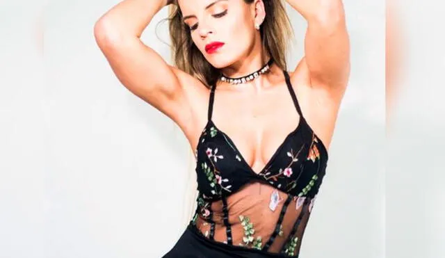 Alejandra Baigorria derrochó sensualidad