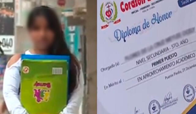 Primer puesto perdió beca por error de colegio Primer puesto perdió beca por error de colegio