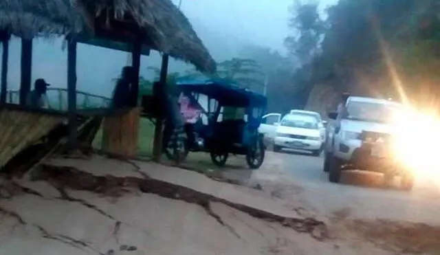 En Yurimaguas, Loreto, se reportaron serios daños tras intenso sismo