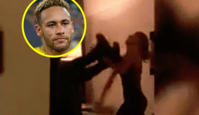 Capturas de la imagen entre la pelea que mantuvieron Neymar y la modelo Najila Trindade Mendes de Souza Capturas de la imagen entre la pelea que mantuvieron Neymar y la modelo Najila Trindade Mendes de Souza