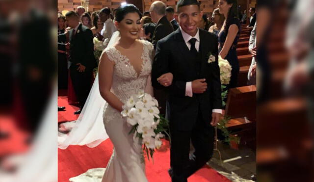 Edison Flores y Ana Siucho ya son esposos