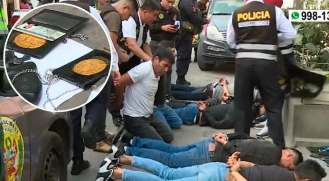 San Juan De Lurigancho Delincuentes Disfrazados De Policías Montan