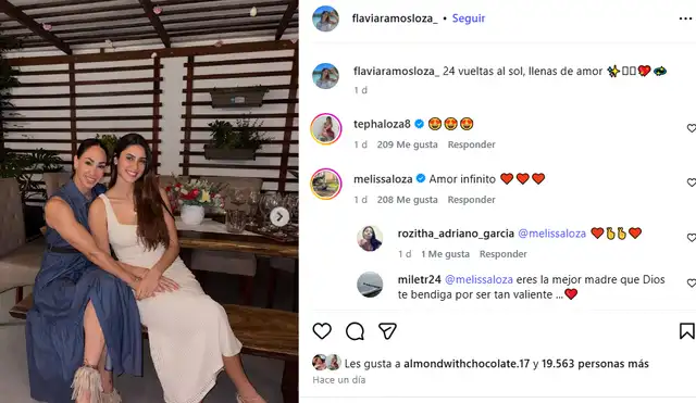 <em>Melissa Loza se emocionó en el cumpleaños de su hija. Captura: Instagram</em> <em>Melissa Loza se emocionó en el cumpleaños de su hija. Captura: Instagram</em>