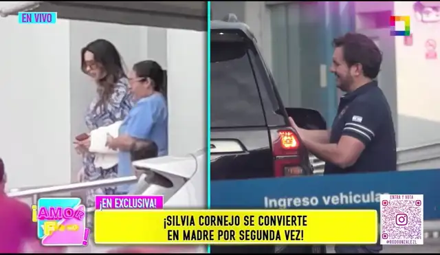 Silvia Cornejo trajo al mundo a su segundo hijo.
