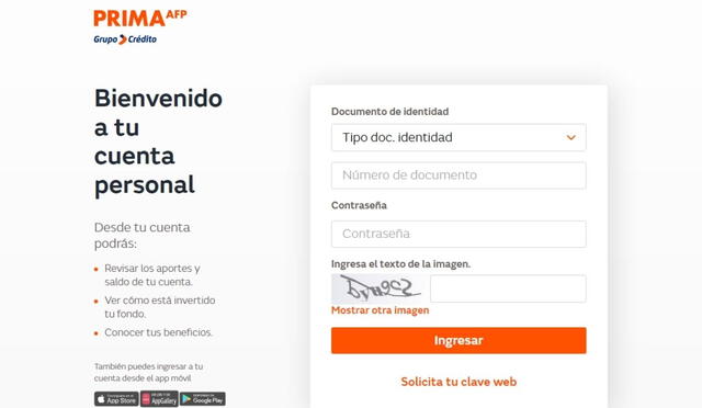  Cuenta persona PRIMA AFP   