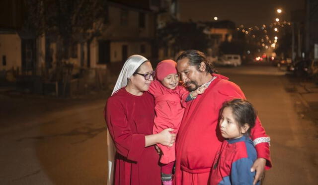 Hincha Israelita y su familia. Fuente: Diario El Comercio   