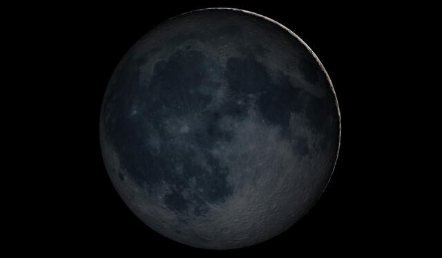 Este 27 de agosto habrá luna nueva. &nbsp;Foto: NASA    