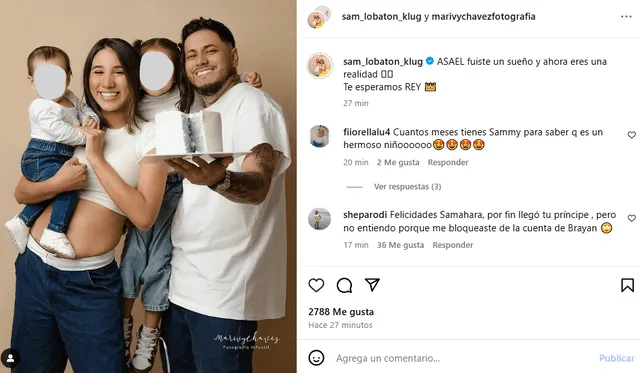 <em>Samahara Lobatón demuestra su felicidad por su embarazo. Captura: Instagram</em> <em>Samahara Lobatón demuestra su felicidad por su embarazo. Captura: Instagram</em>