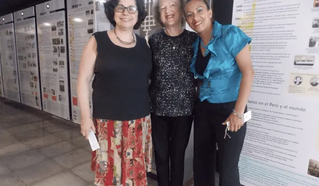 <strong>Mirta Glasman, fundadora del Centro Educacional Holocausto y Humanidades, Anita Karl y Patricia Flowers, directora del Centro Educacional Holocausto y Humanidades. (Fuente: CEHH)</strong>   