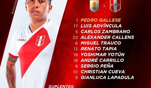 Once titular de Perú