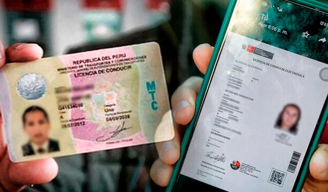  La licencia electrónica tiene un costo de S/ 6.80 Foto: composición/La República    