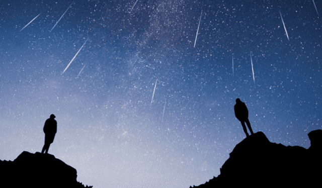 Lluvia de estrellas en Perú.   