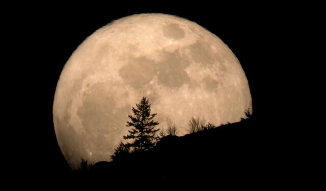  La luna llena de julio de 2022 será una superluna de ciervo. Foto: Tim McCord.   
