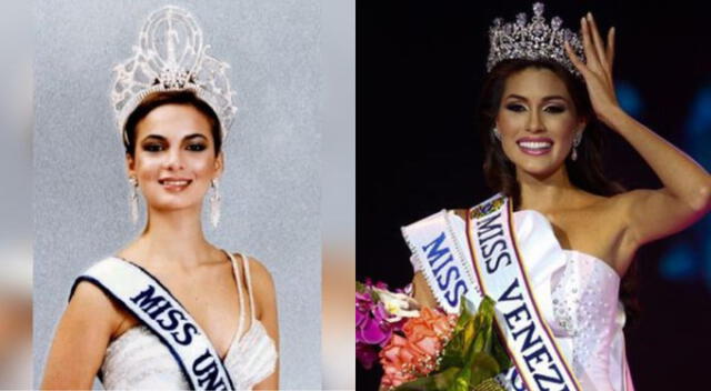  Maritza Sayalero y María Gabriela de Jesús Isler: la primera y última Miss Universo Venezuela.    